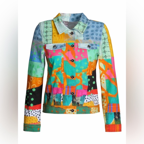 🆕 Dolcezza Jacket “Stowe in October 21659” Size Small 🌷🌷🌷 - Picture 5 of 8